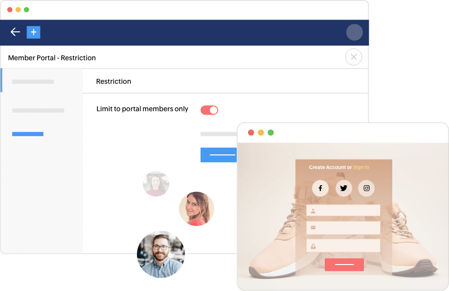Member portal