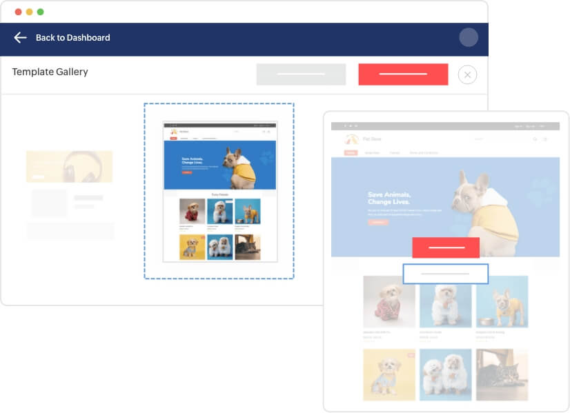 Customizable layouts