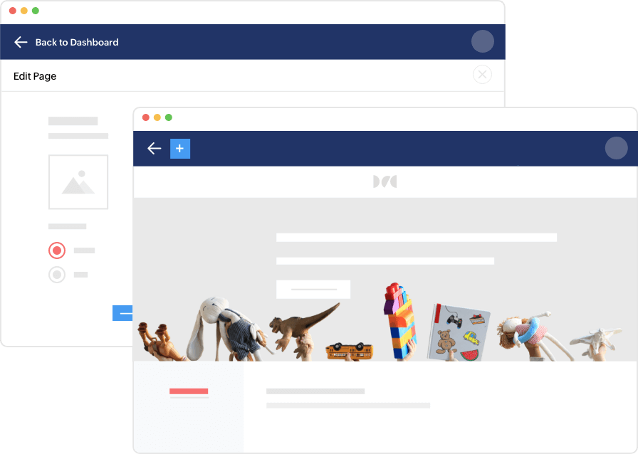 Manage page settings