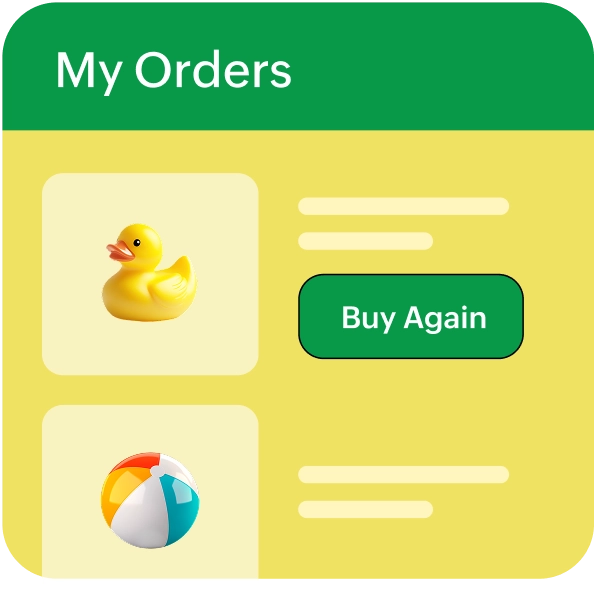 Buy again from past orders