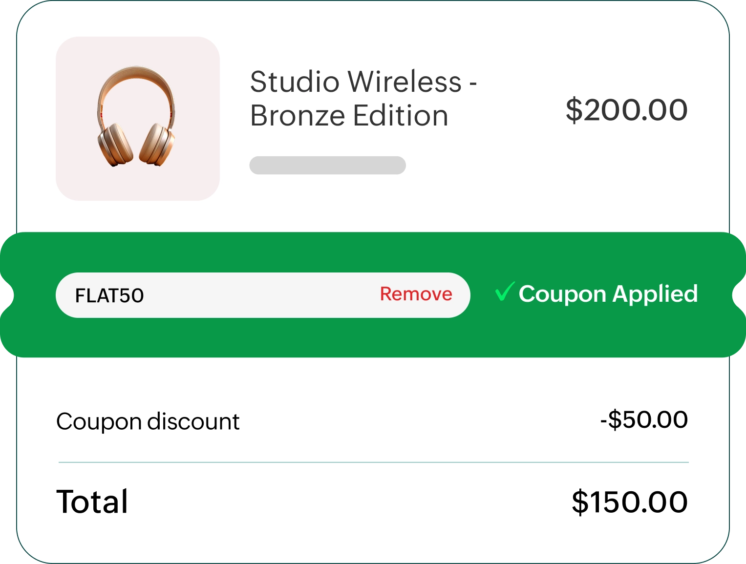 Coupons Card