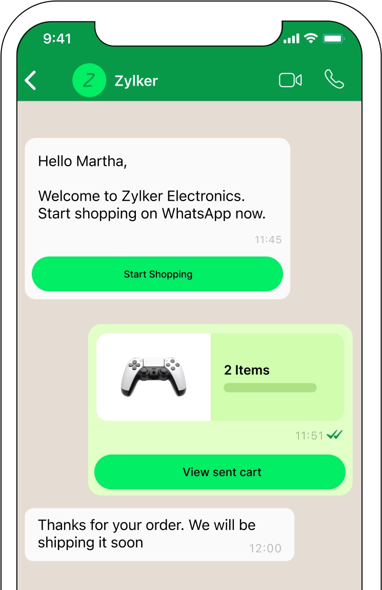 WhatsApp Mockup