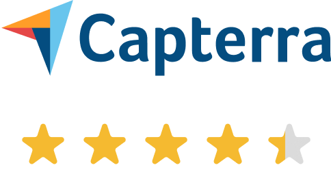 4.3 out of 5 rating on Capterra