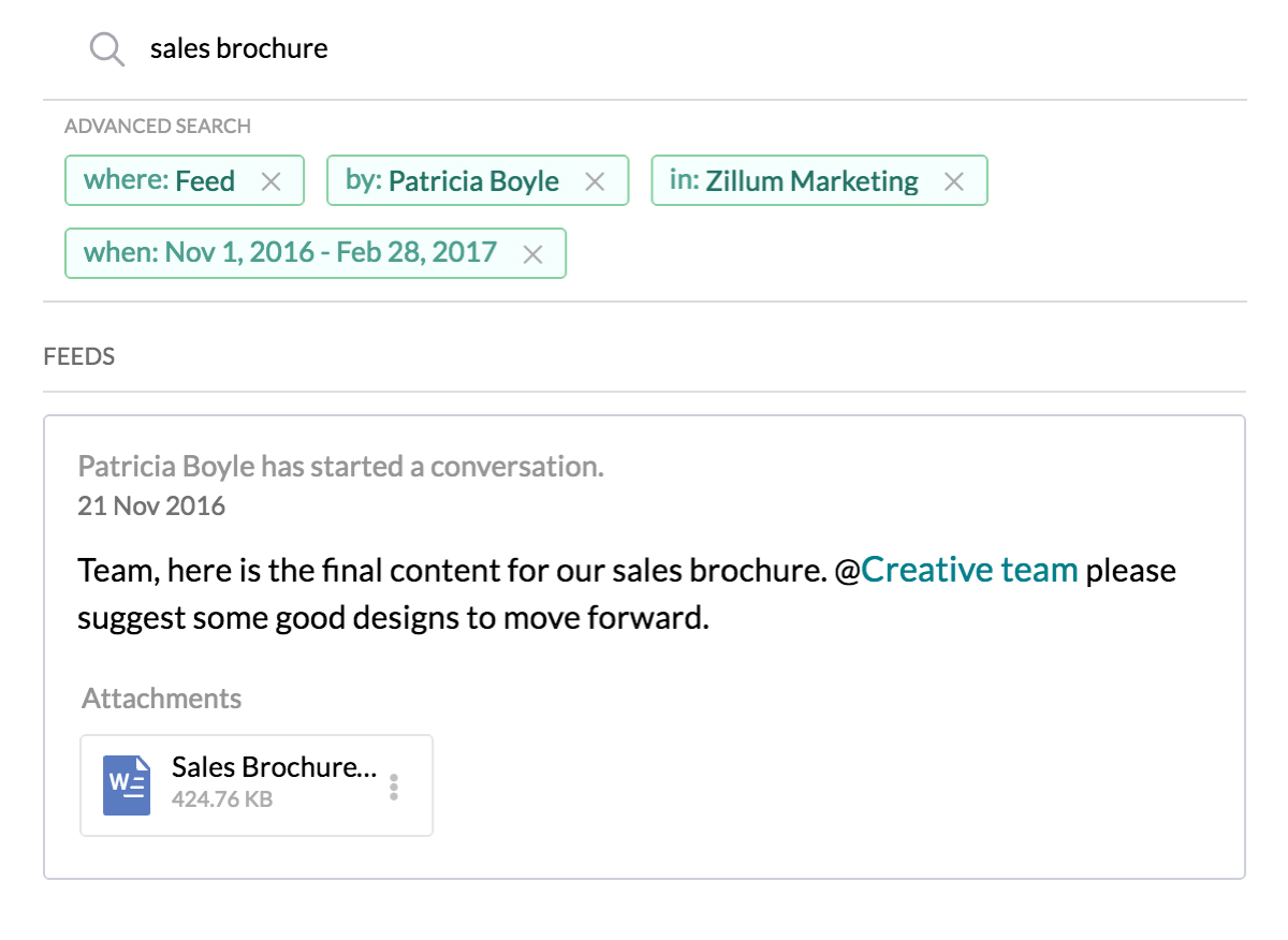 Encuentre rápidamente lo que está buscando.