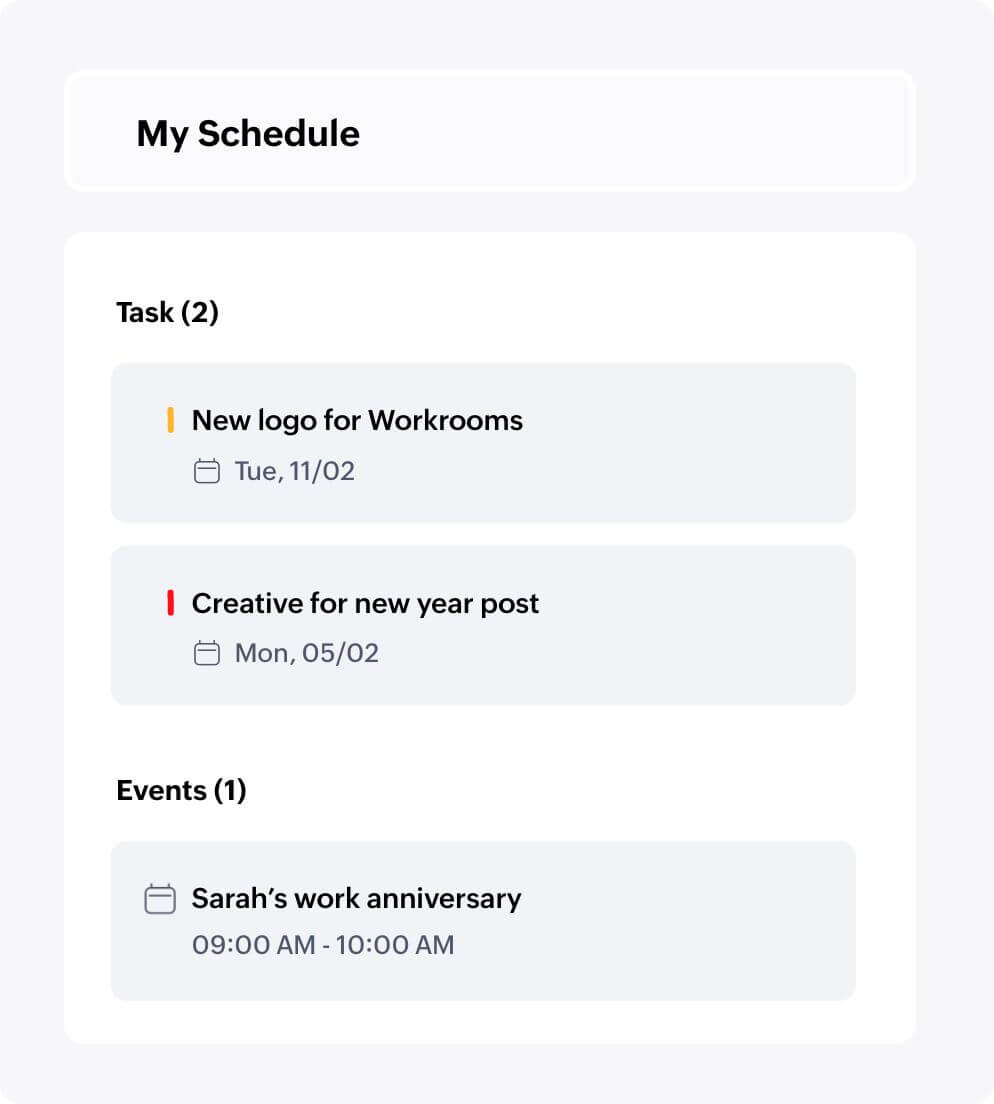 Organize your work life
