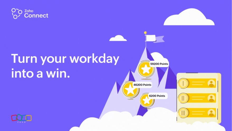 Zoho Connect - employee enagagement