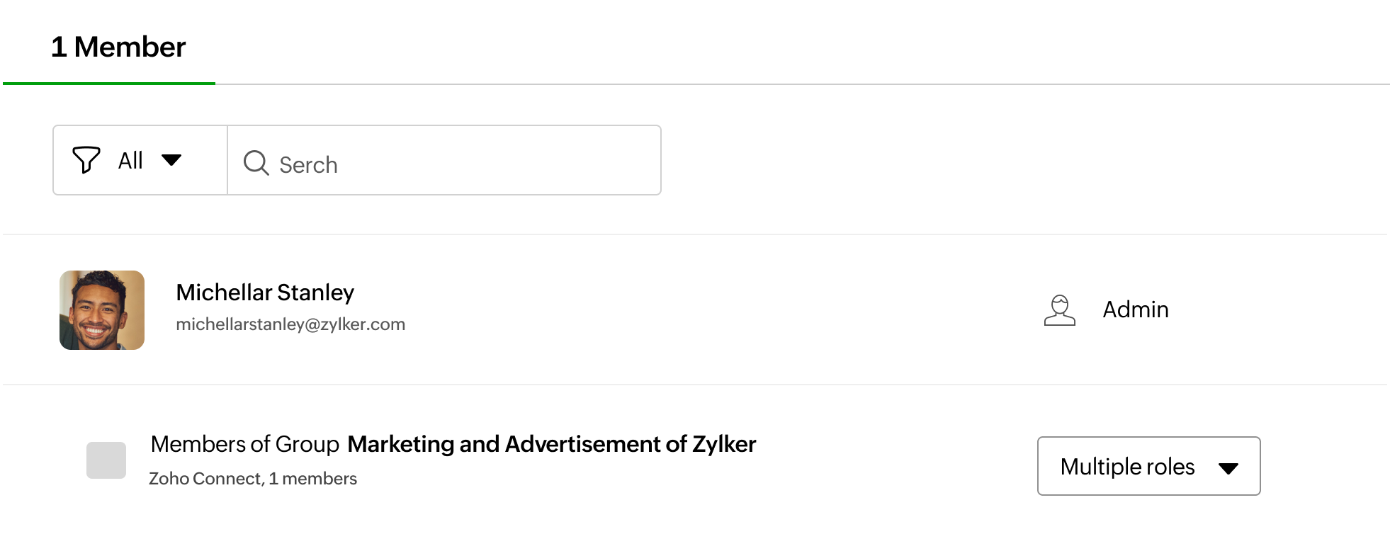 Document collaboration interface