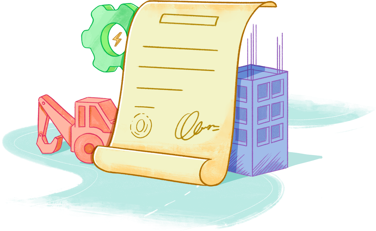 Construction contract management software