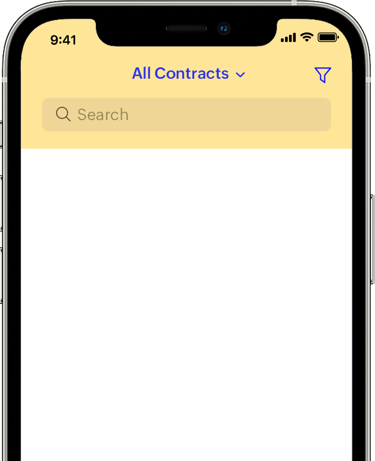All your contracts in your pocket