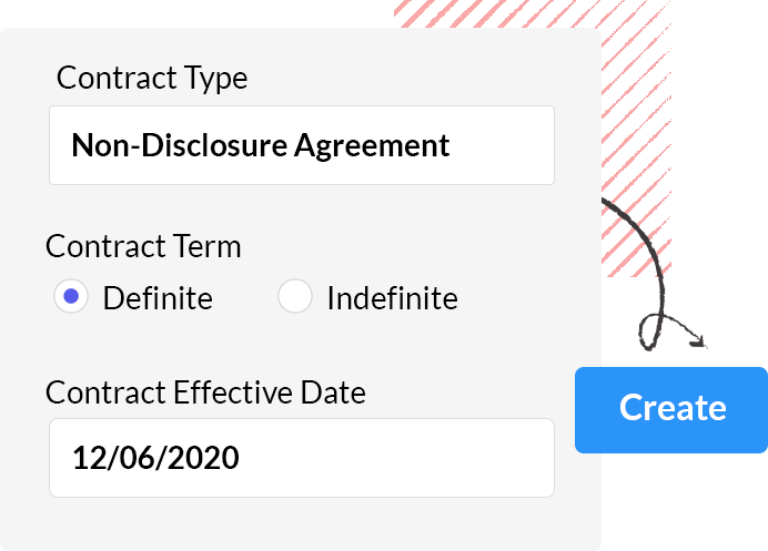 Instant Contract Creation
