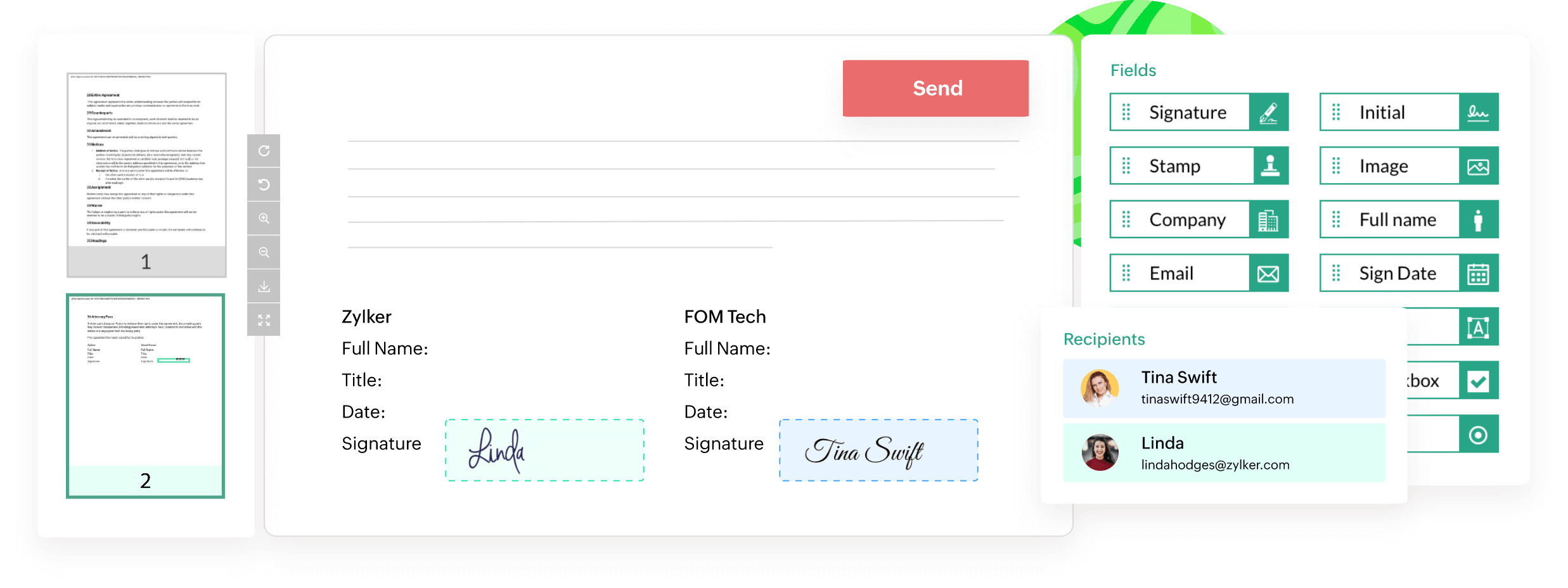 Digital signatures
