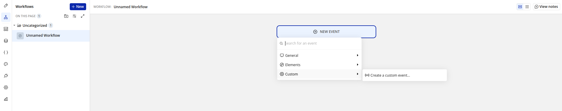 Create a workflow Create a workflow