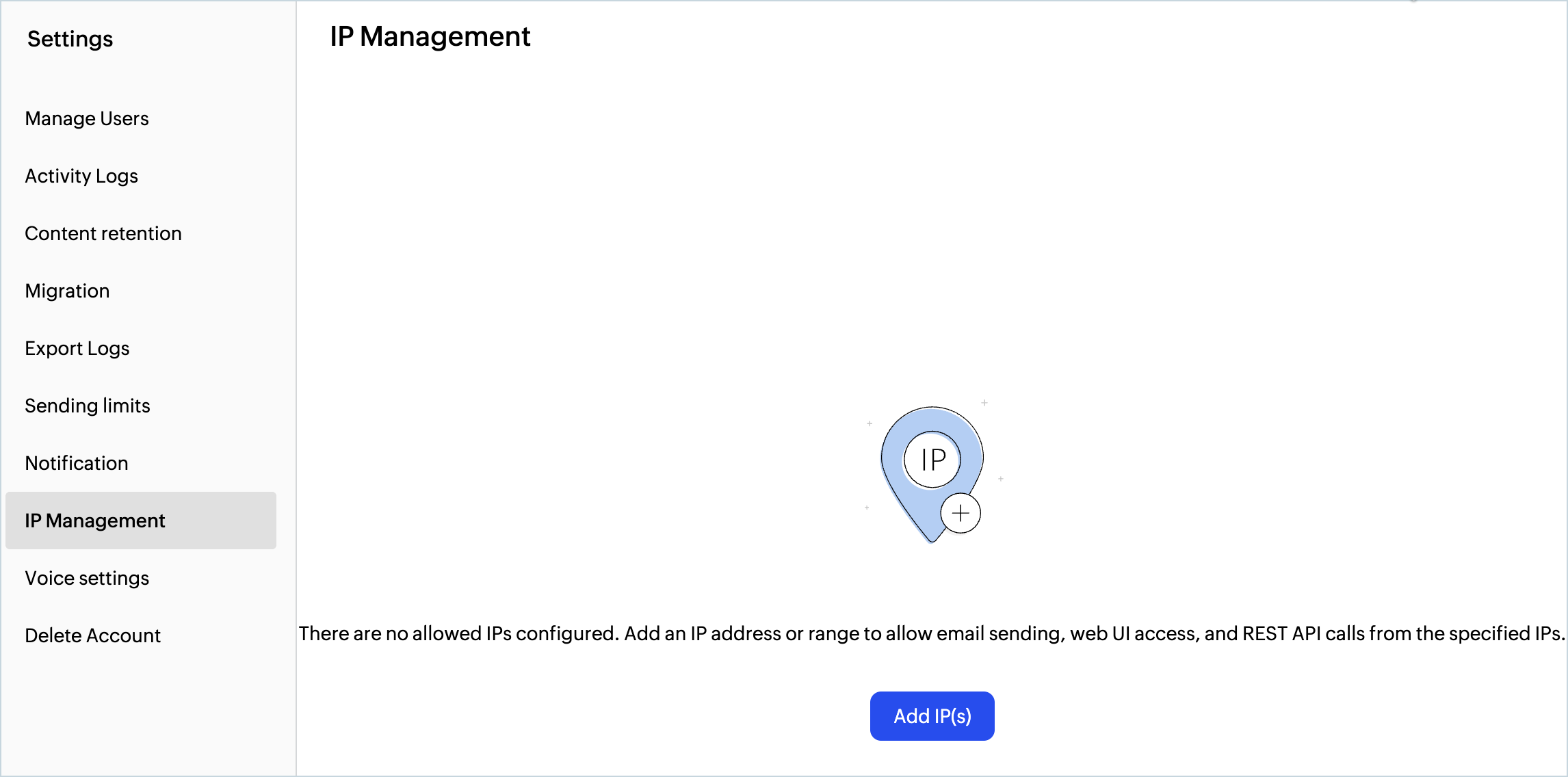 IP management cpaas
