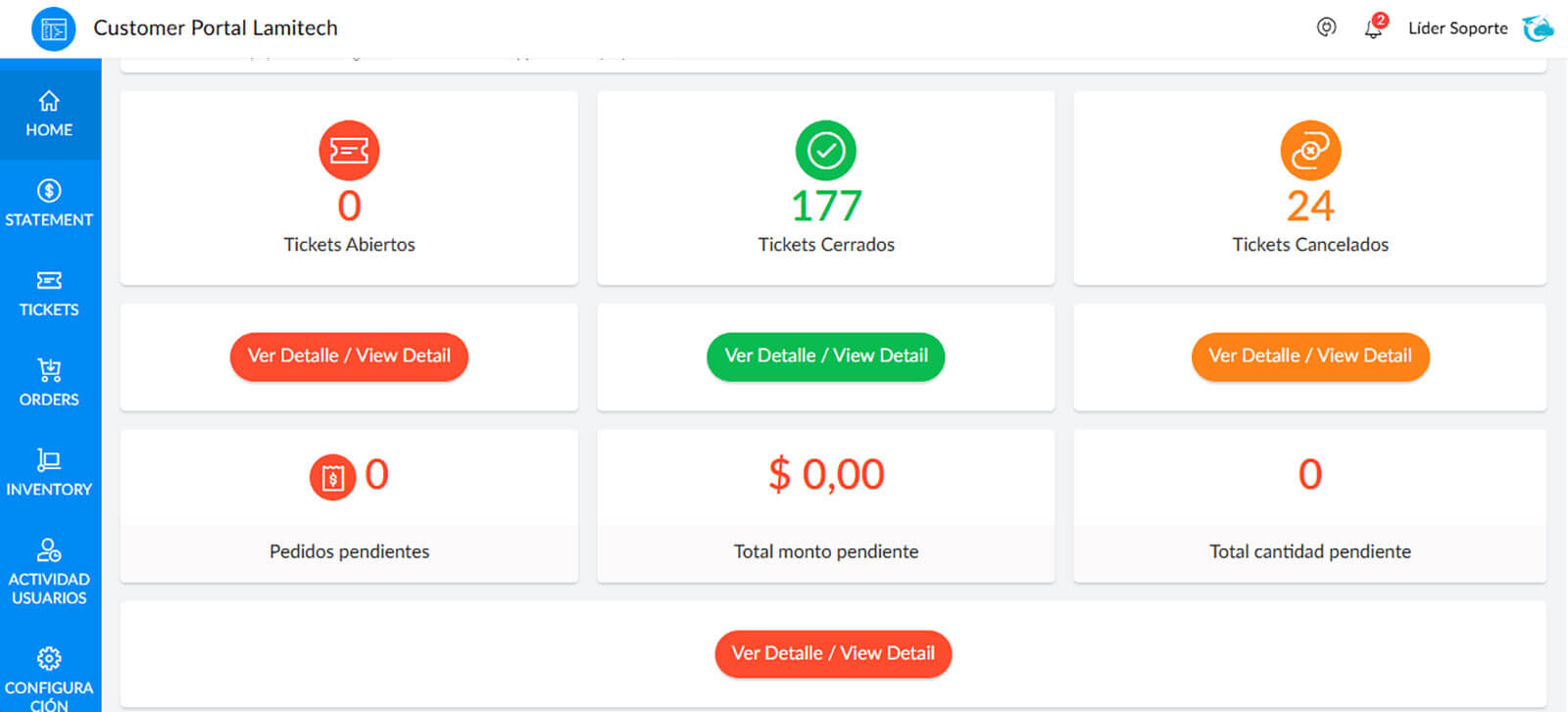 Customer portal