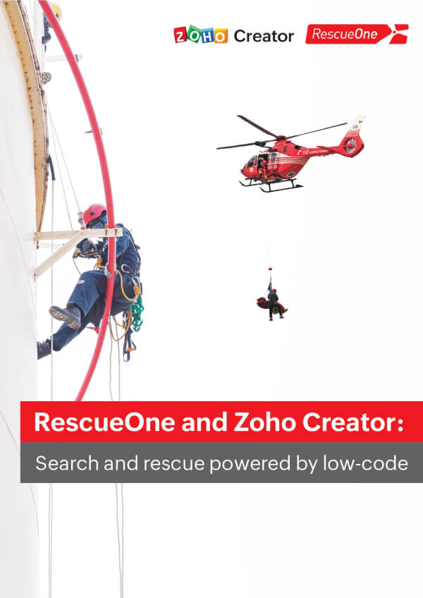 Search and Rescue Powered by Low-Code 