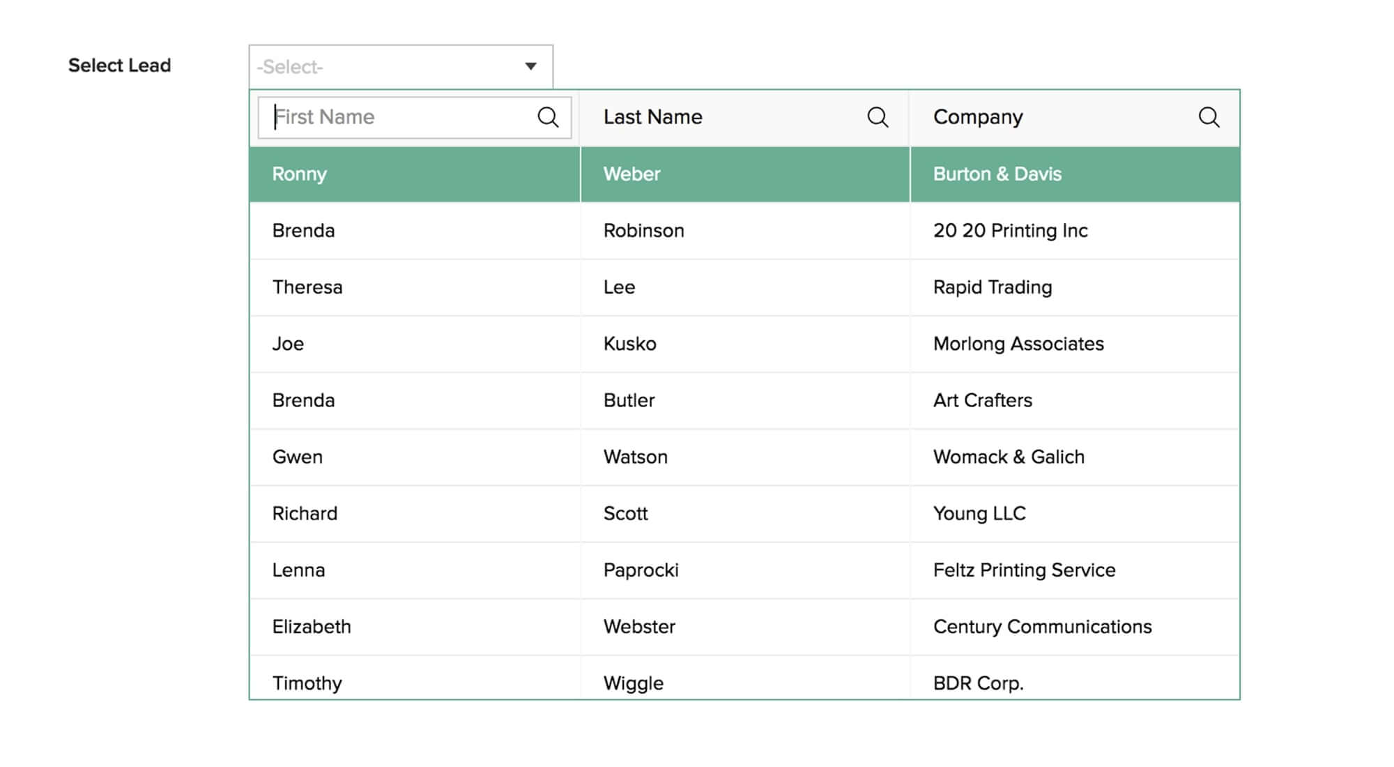 Pull data from other services