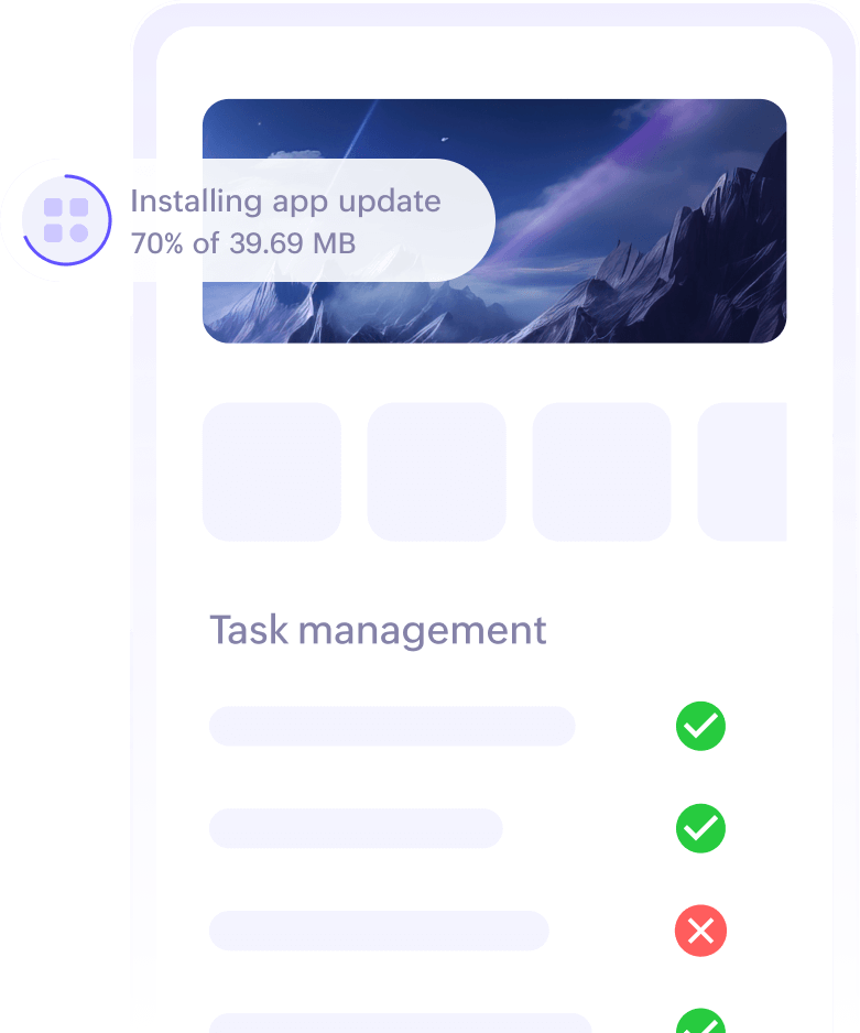 Custom mobile app development