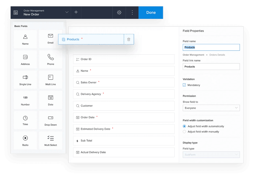 CREADOR DE BASES DE DATOS Y FORMULARIOS