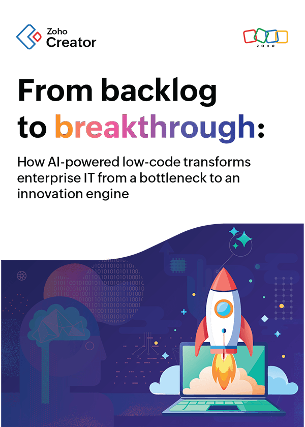 Zoho runs on Creator
