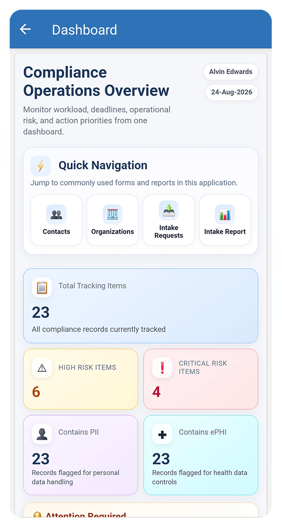 A native mobile app for access on the go