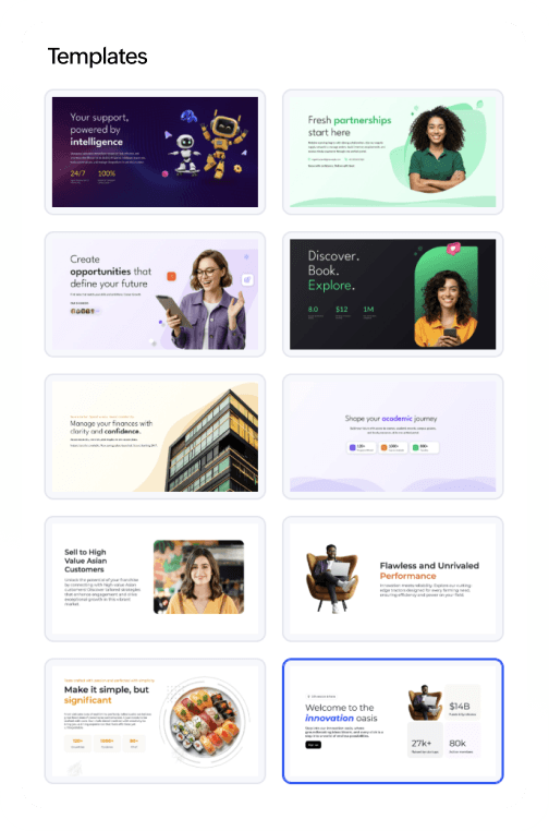 Shape the interface