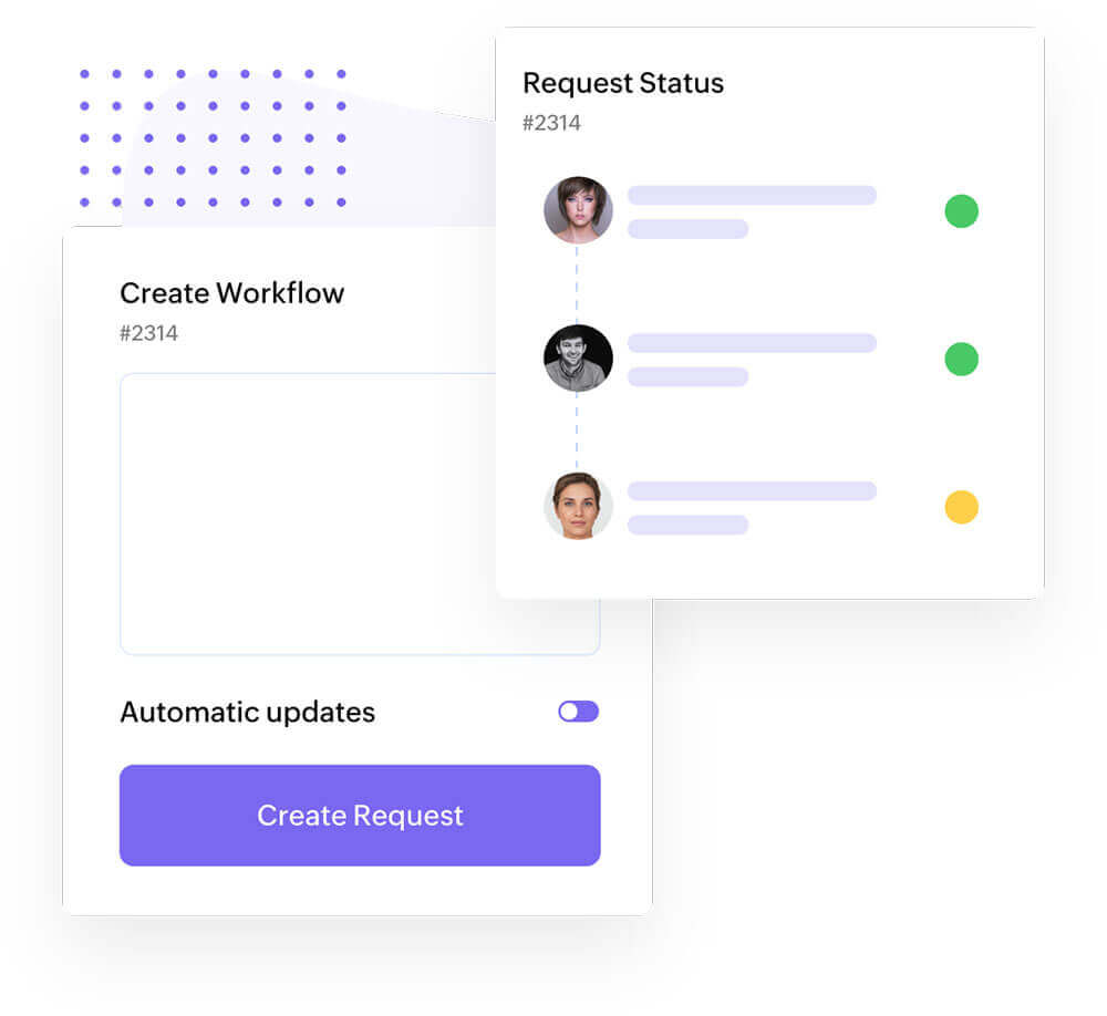 Benefits of Zoho Creator's business workflow software
