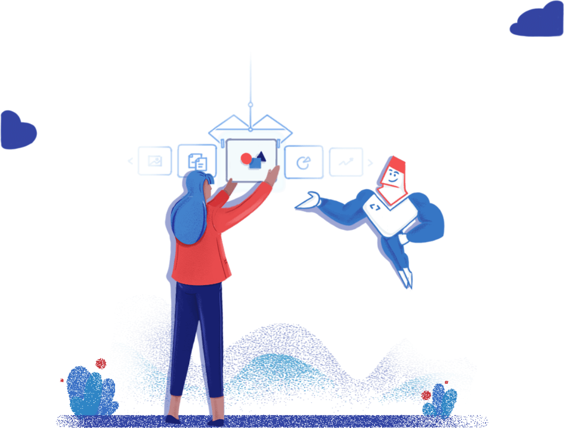 Build apps, uninterrupted, with low-code
