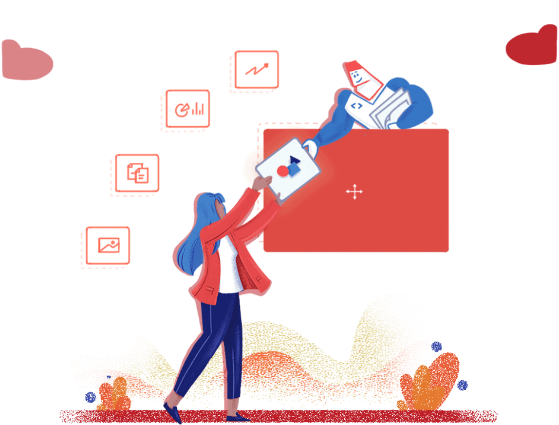 Build apps, uninterrupted, with low-code