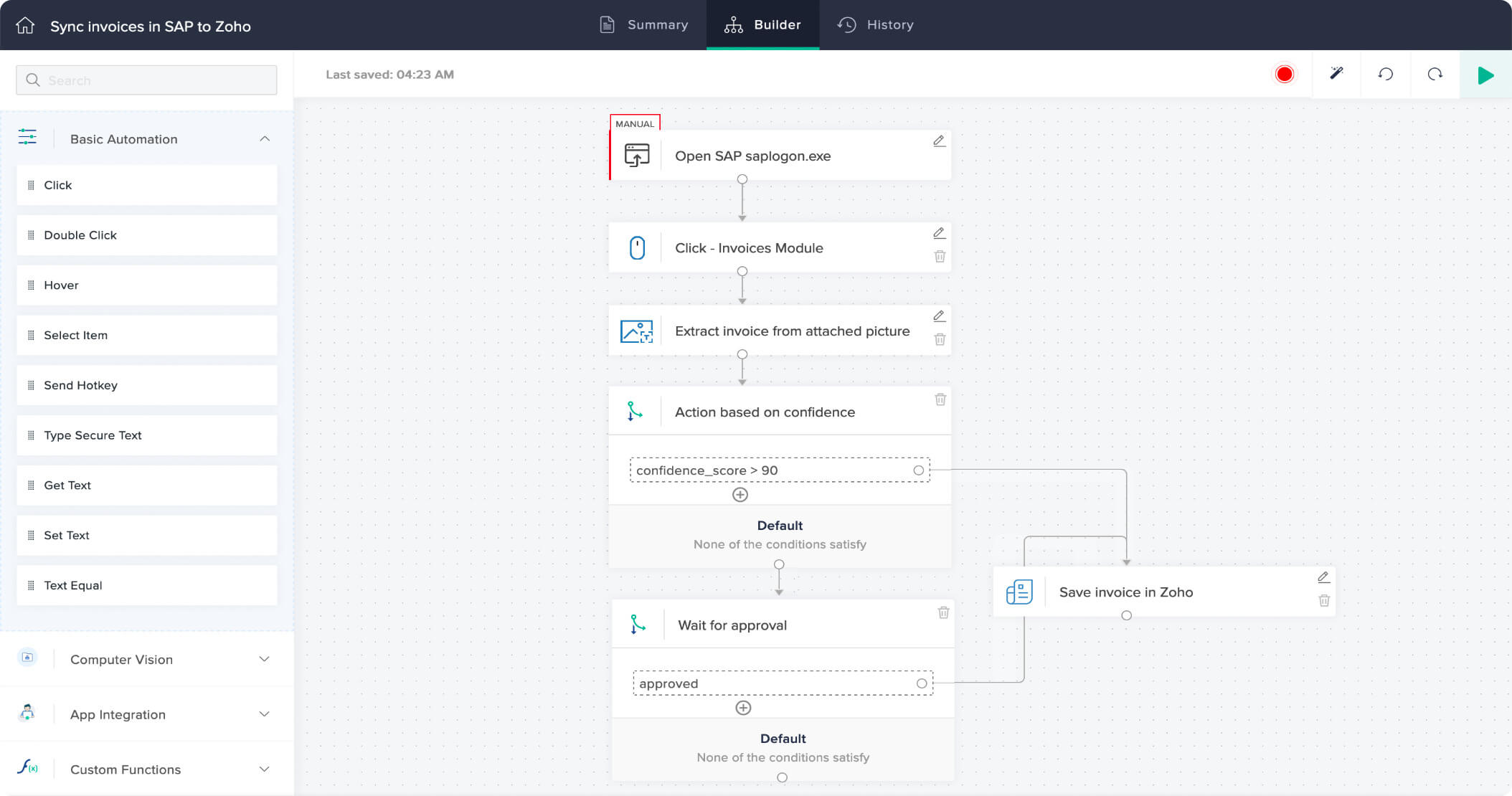 Robotic Process Creator