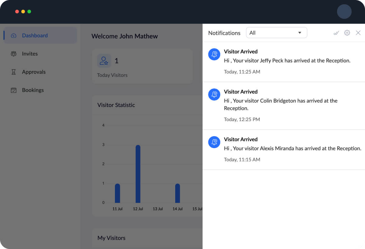 Instant notifications