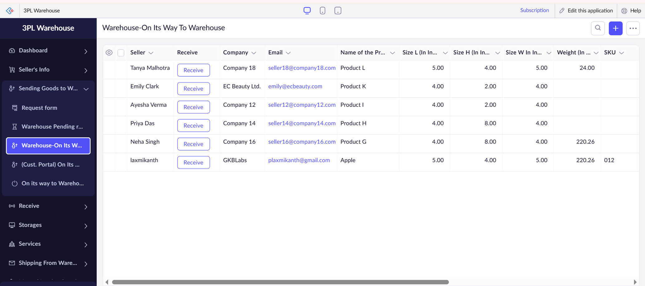 3pl warehouse way to warehouse