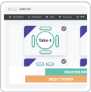 Orderliee table allocations