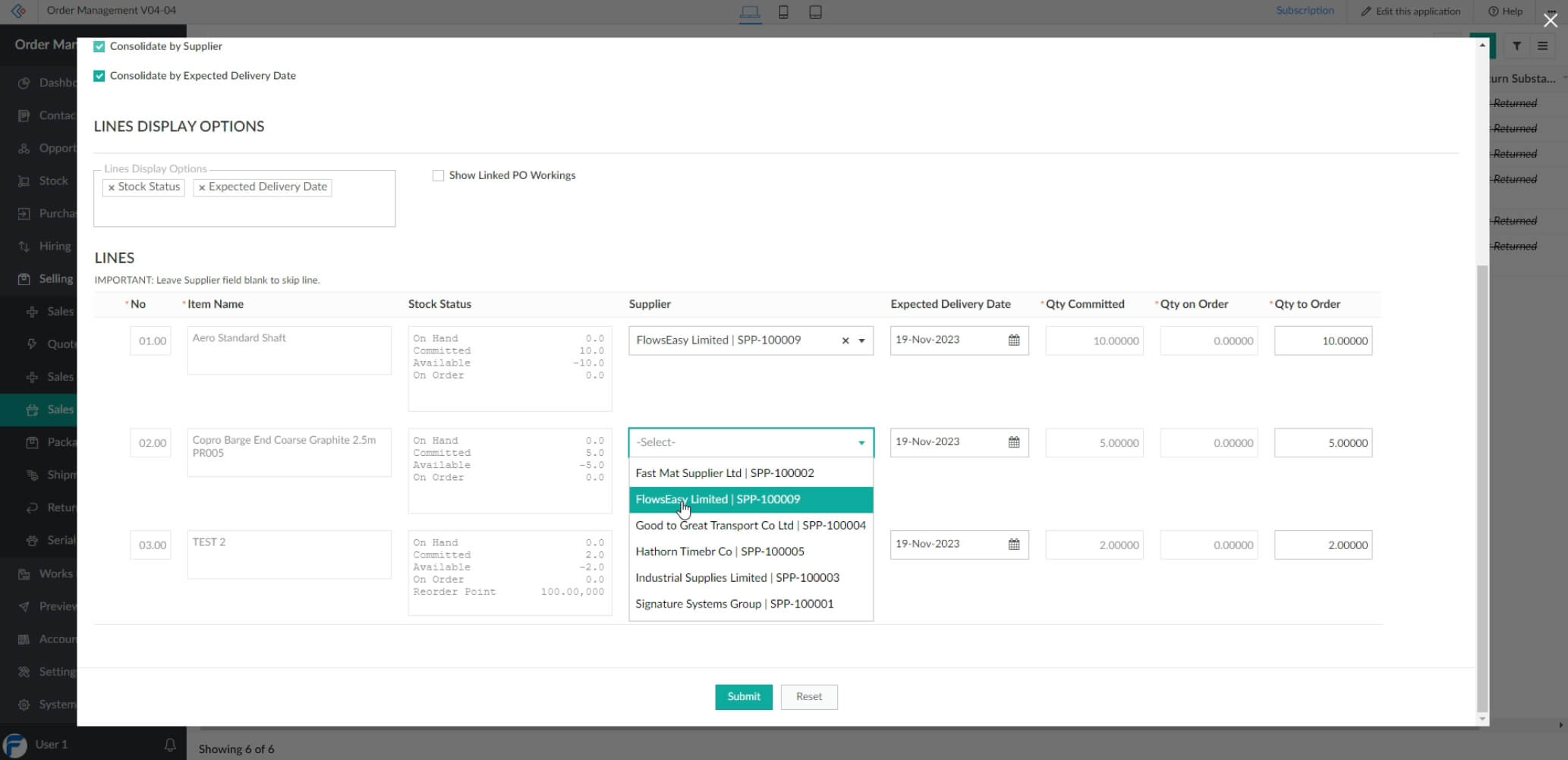 tota-lines-display-option