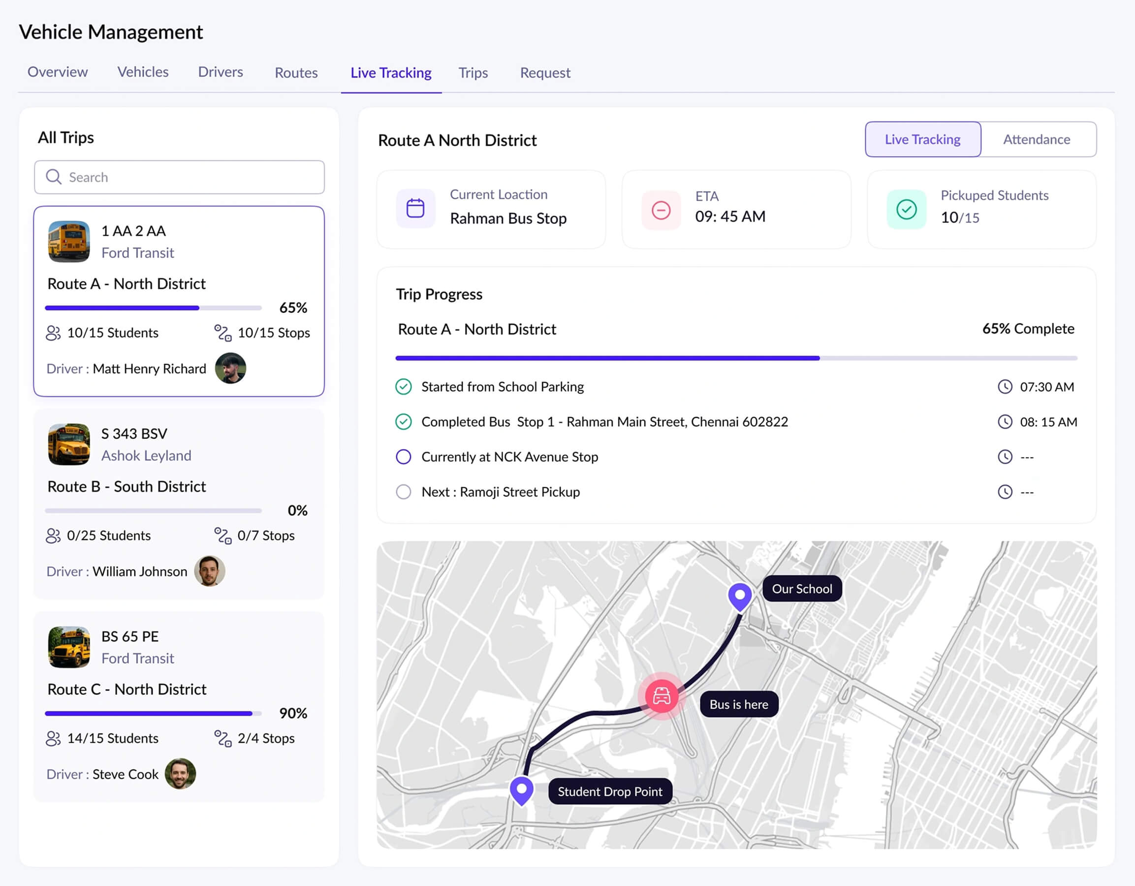 Transportation management