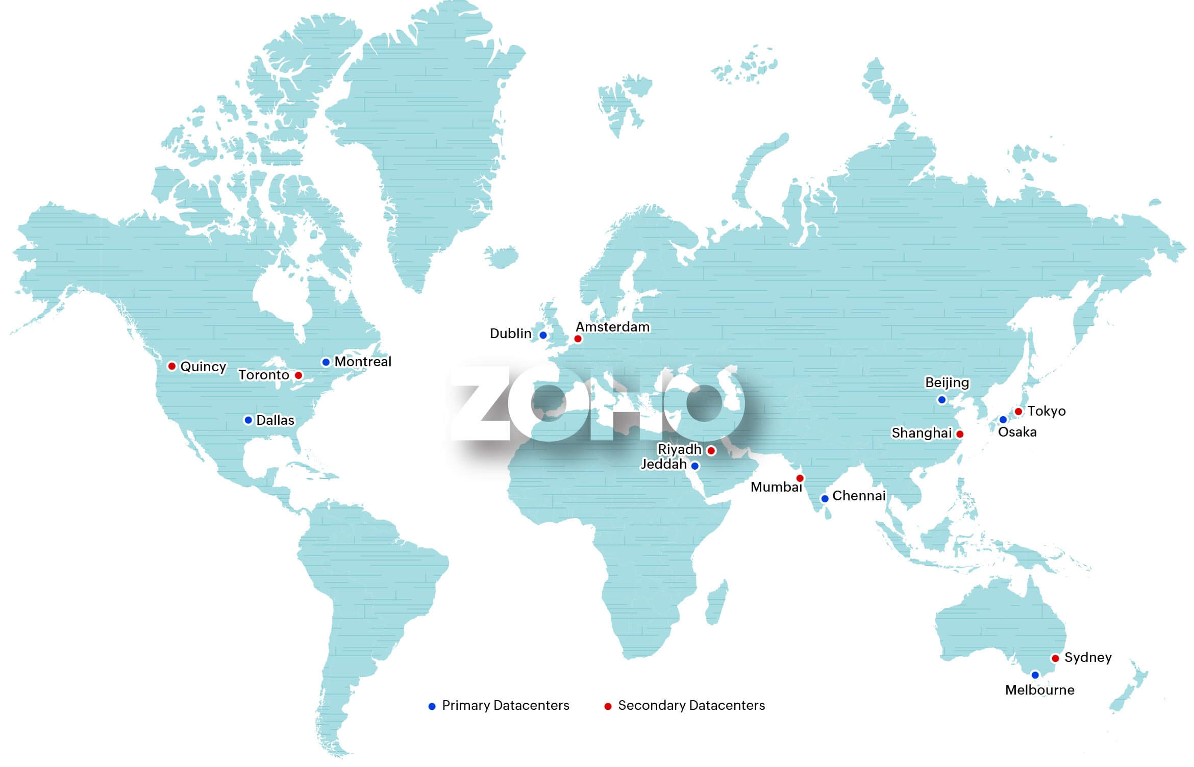zoho data centers