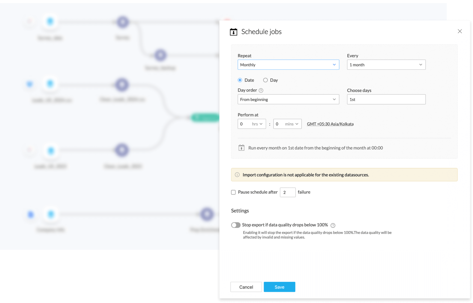 Automate data cleaning