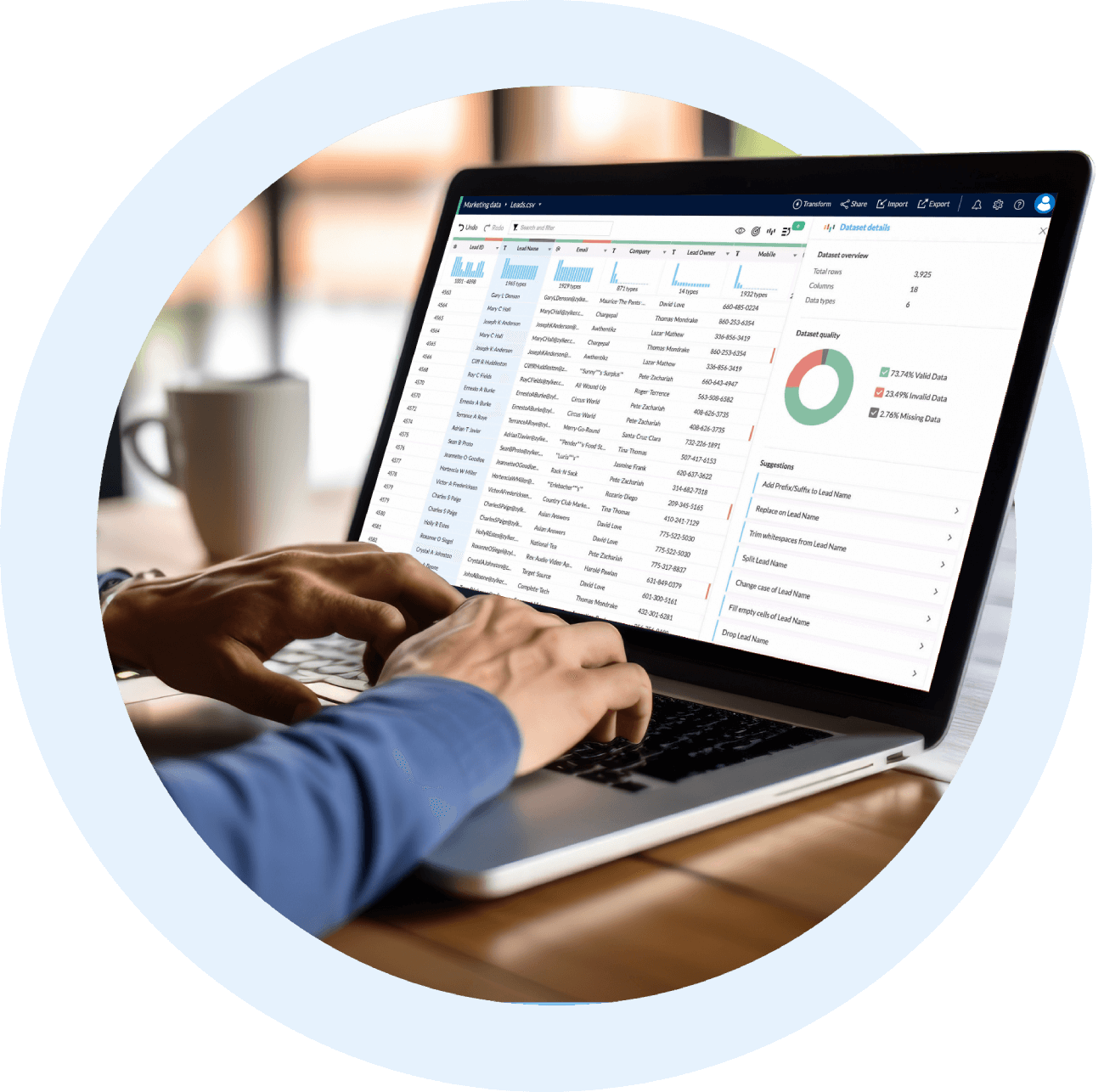 market research - Zoho DataPrep