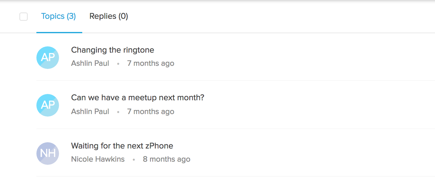 Modere sua comunidade