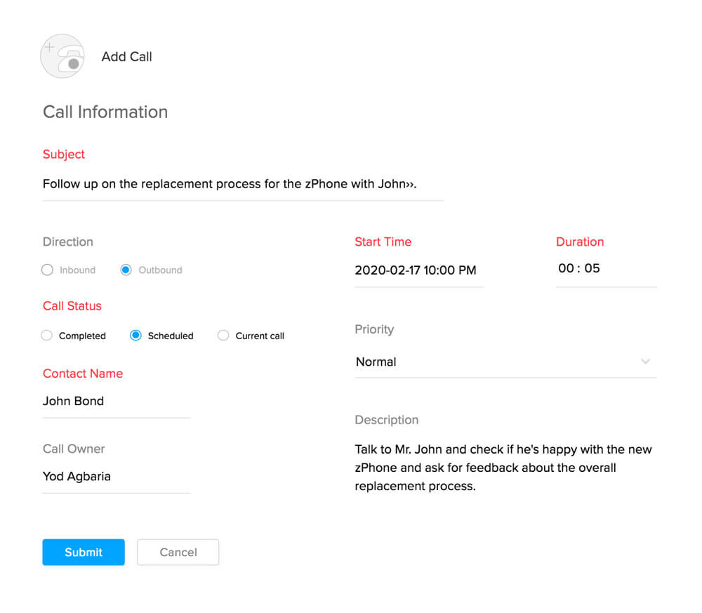 feedback on custoemr support