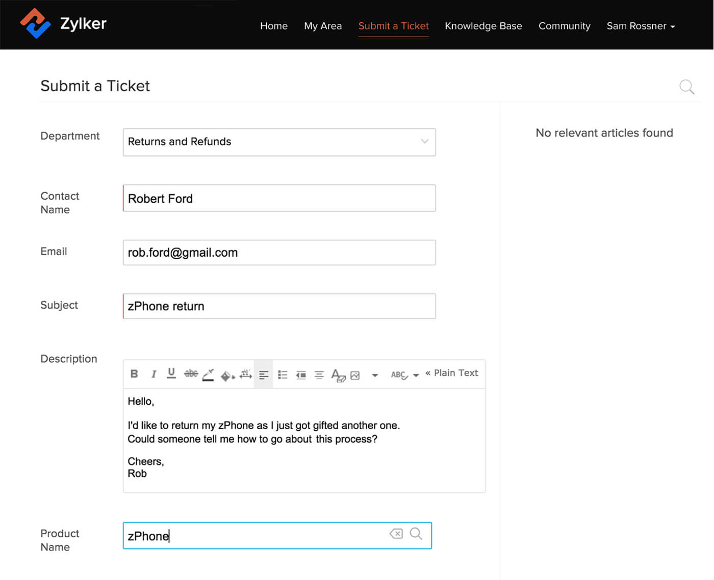 Process Automation with client portal