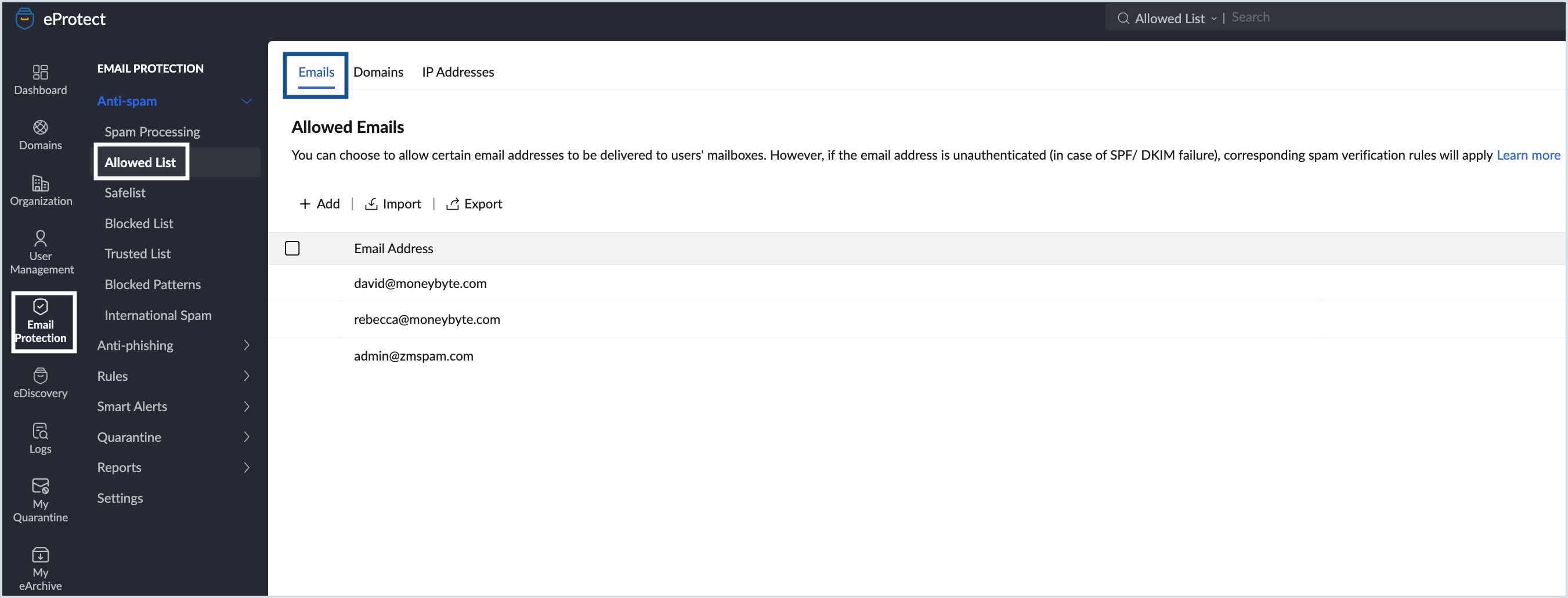 emails