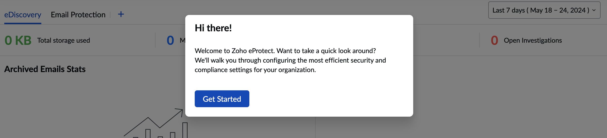 Zoho eProtect Product Tour Zoho eProtect Product Tour