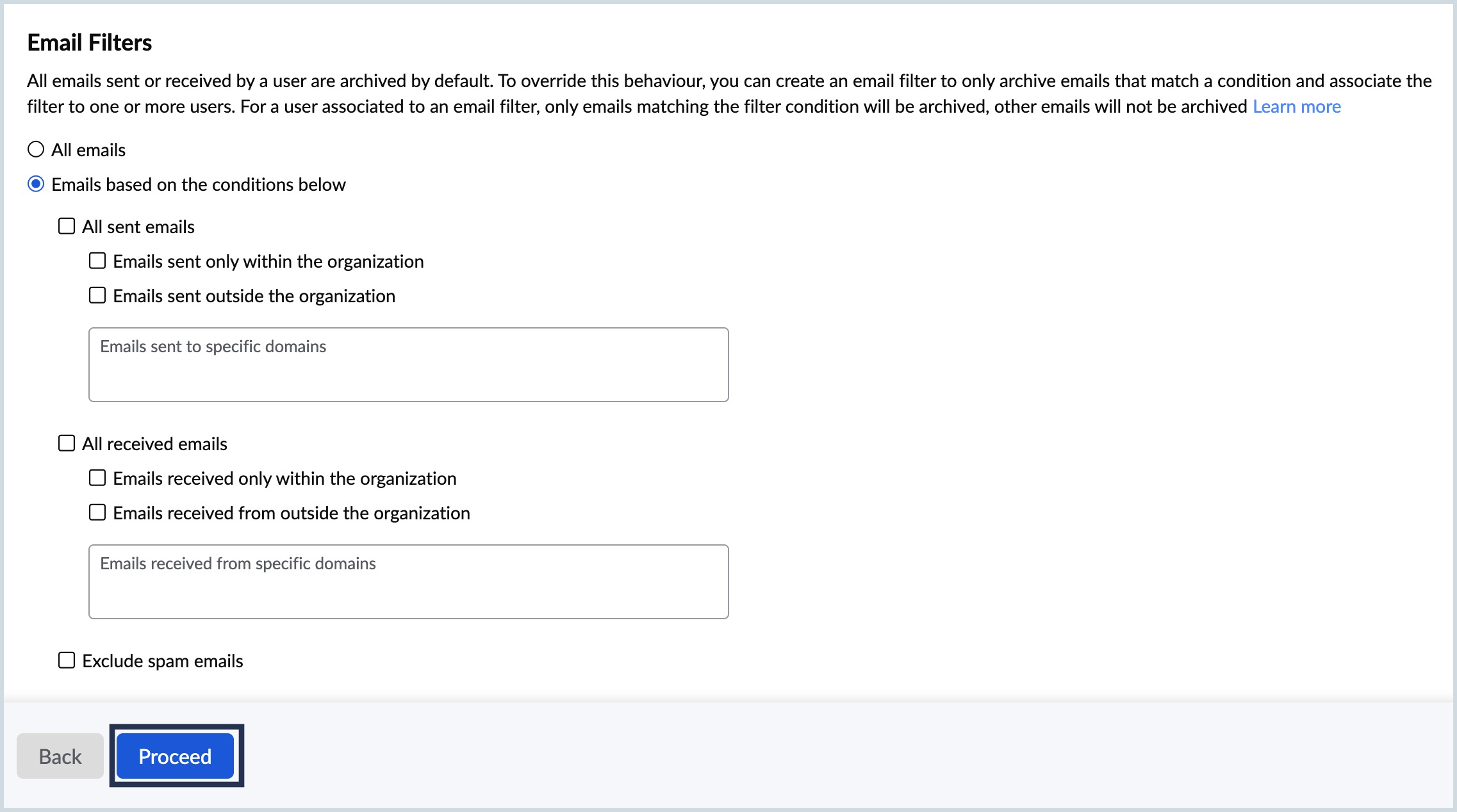 Email Filters email filters
