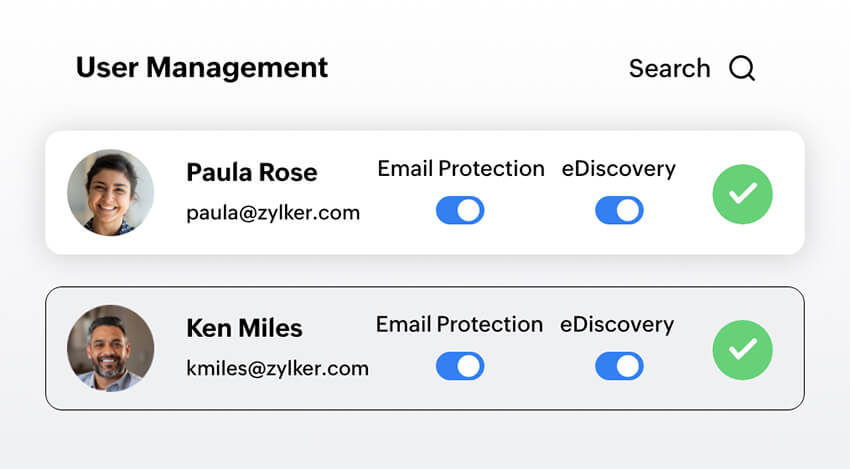 Effectively manage your users and their configurations
