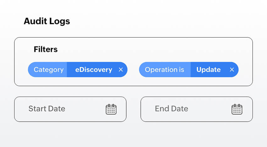 Monitor every action with detailed audit logs