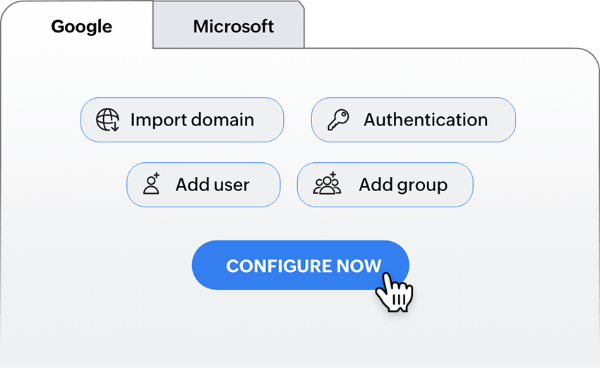 Enjoy a seamless configuration experience