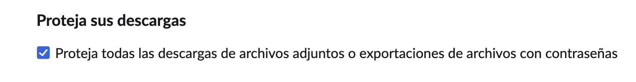proteger descargas
