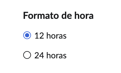 formato de hora