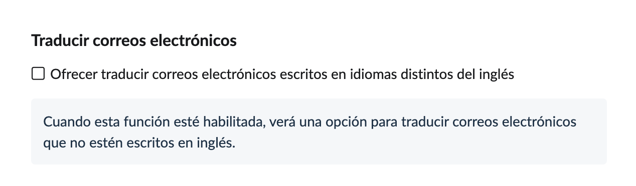 traducir correos electrónicos
