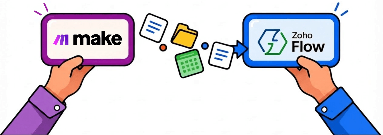 Migrate from Make.com to Zoho Flow
